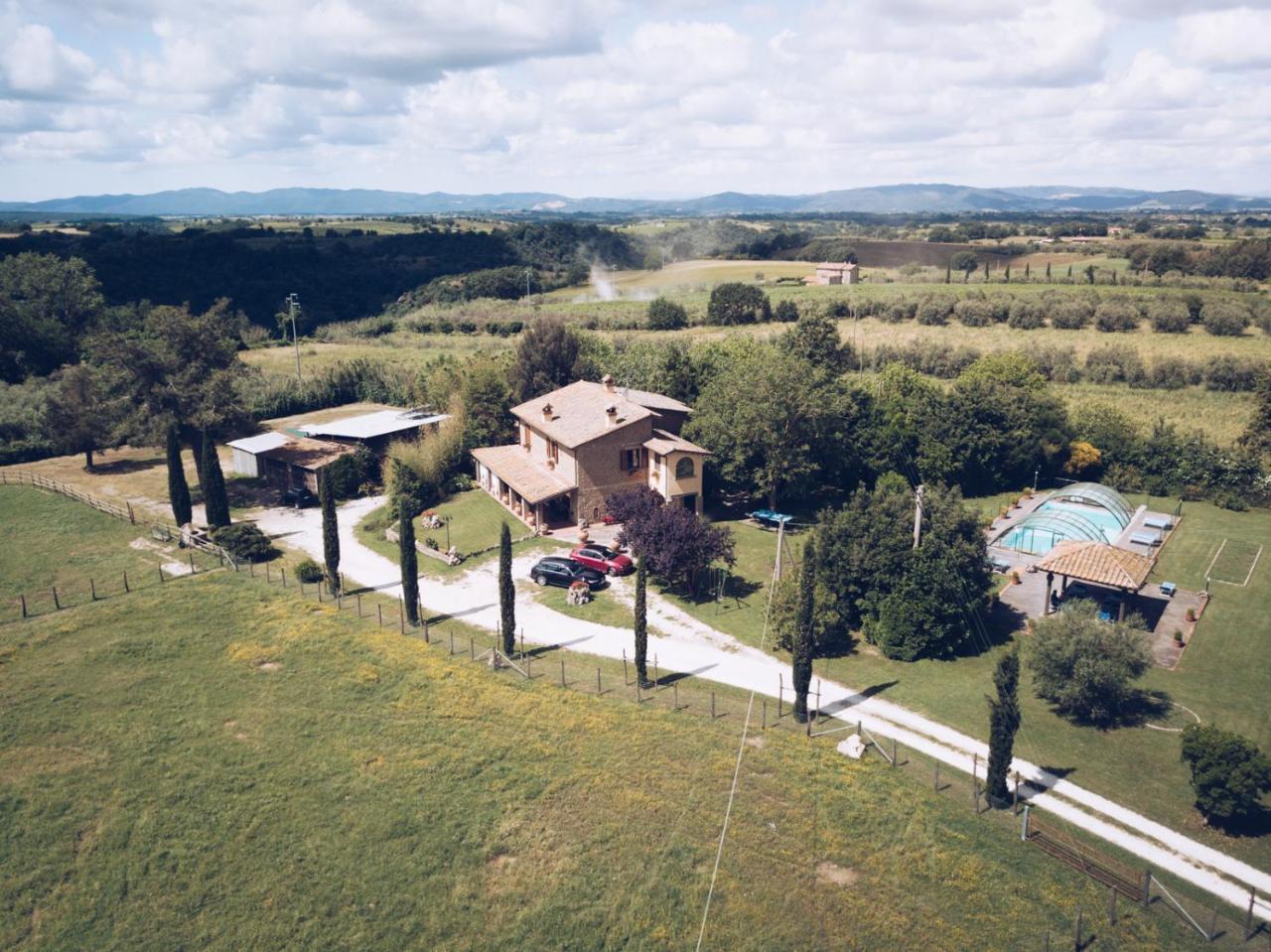 Agriturismo Locanda Pantanello Pitigliano Bagian luar foto